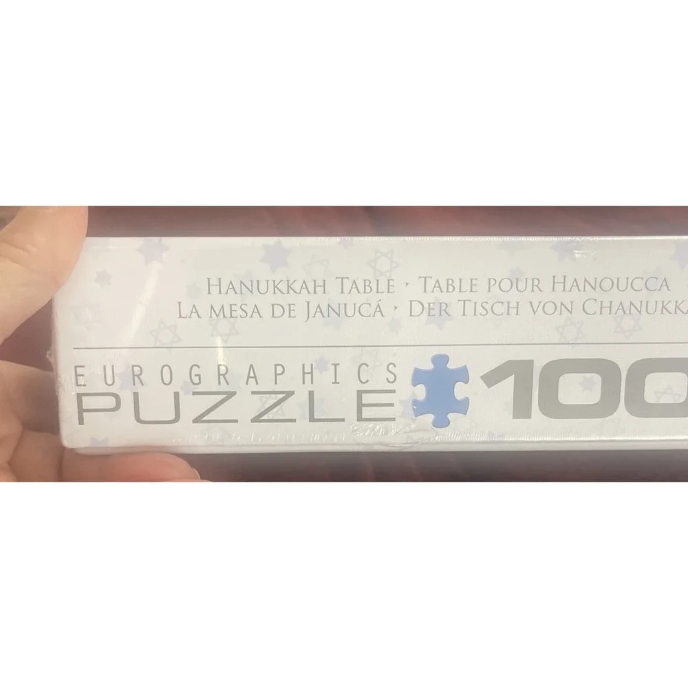New Unopened 1000 Piece‎ Eurographics Hanukkah Jigsaw Puzzle , Beautiful, Family